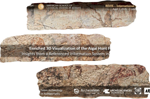 Enriched 3D Visualization of the Aigai Hunt Frieze