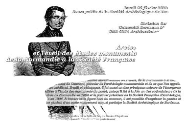 Cours public&nbsp;: antiquaires et pionniers de France et d’Aquitaine