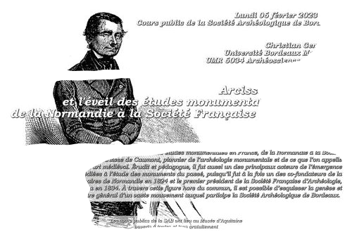 Cours public : antiquaires et pionniers de France et d’Aquitaine