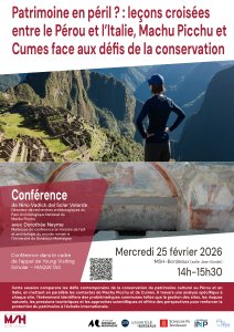 Patrimoine en péril : leçons croisées entre le Pérou et l'Italie, Machu&nbsp;(…)