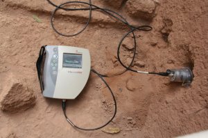 Mesure de spectrométrie gamma sur le terrain